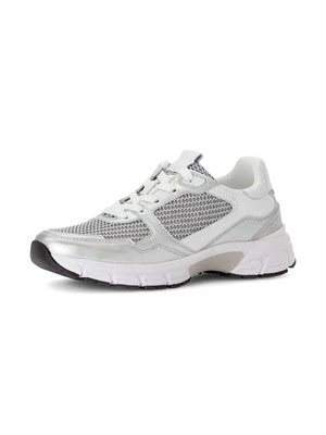 Sneakersy niskie Gabor srebrny