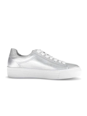 Sneakersy niskie Gabor srebrny