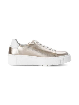 Sneakersy niskie Gabor w kolorze złota