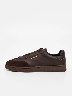 Sneakersy niskie Gant brązowy