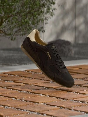 Sneakersy niskie Gant ciemnobrązowy