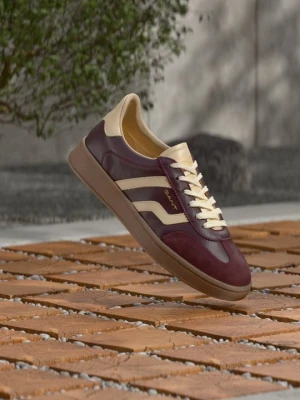 Sneakersy niskie Gant bordowy