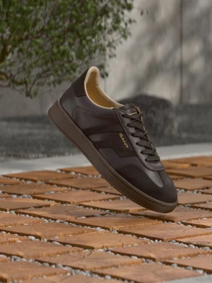 Sneakersy niskie Gant ciemnobrązowy