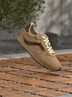 Sneakersy niskie Gant wielbłądzi