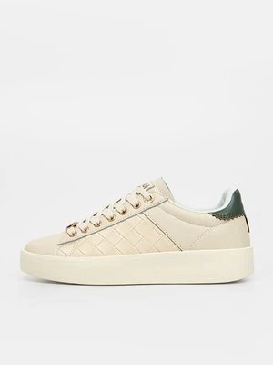 Sneakersy niskie Gaudi mleczny