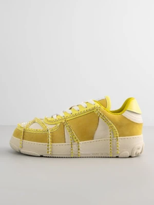 Sneakersy niskie GCDS żółty