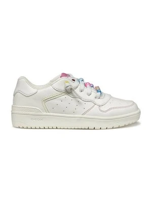 Sneakersy niskie Geox biały