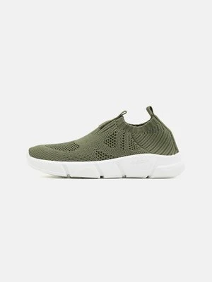 Sneakersy niskie Geox khaki