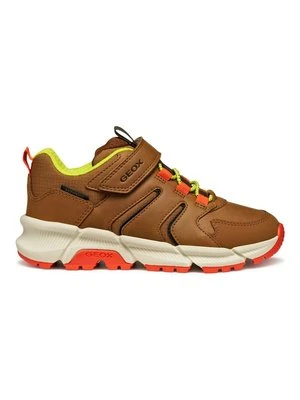 Sneakersy niskie Geox brązowy