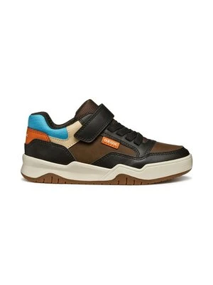 Sneakersy niskie Geox brązowy