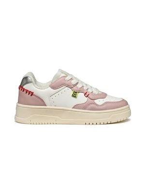 Sneakersy niskie Geox biały