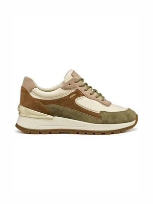 Sneakersy niskie Geox mleczny