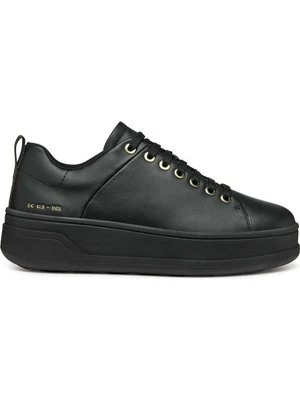 Sneakersy niskie Geox czarny
