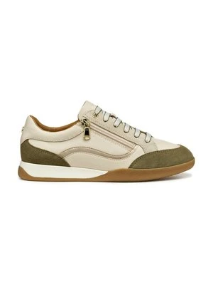 Sneakersy niskie Geox mleczny