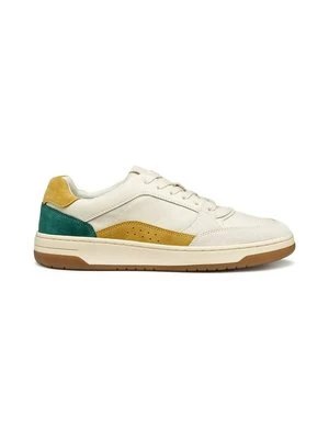 Sneakersy niskie Geox mleczny