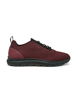 Sneakersy niskie Geox czerwony