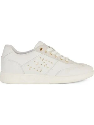 Sneakersy niskie Geox biały