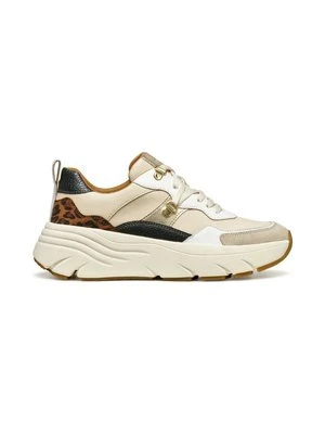 Sneakersy niskie Geox beżowy
