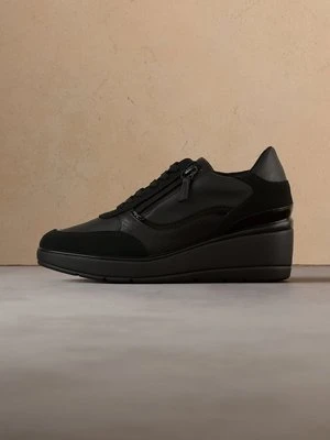 Sneakersy niskie Geox czarny