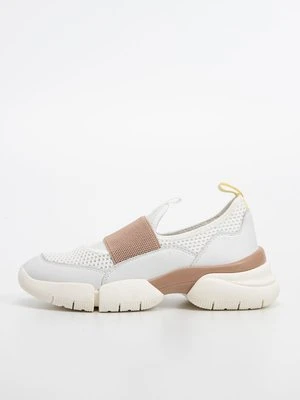 Sneakersy niskie Geox biały