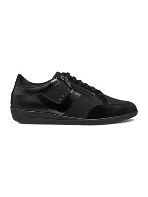 Sneakersy niskie Geox czarny