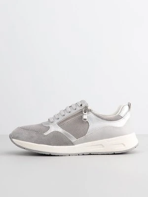 Sneakersy niskie Geox srebrny