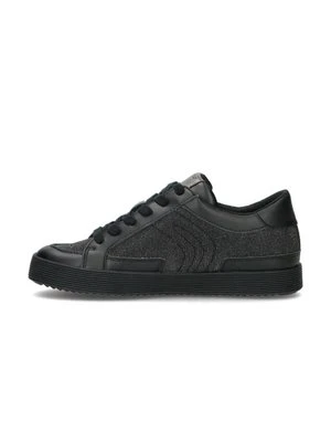 Sneakersy niskie Geox czarny melanż