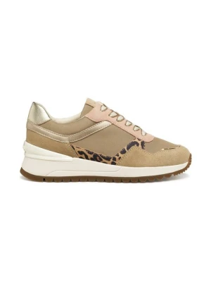 Sneakersy niskie Geox beżowy melanż
