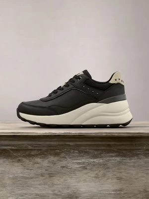 Sneakersy niskie Geox czarny