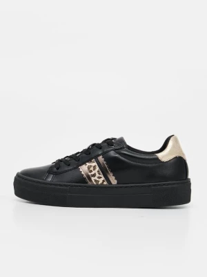 Sneakersy niskie Geox czarny