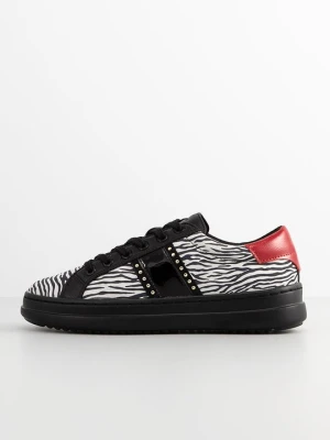 Sneakersy niskie Geox czarny