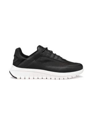 Sneakersy niskie Geox czarny melanż
