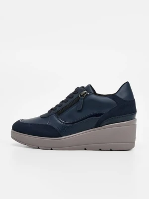 Sneakersy niskie Geox granatowy