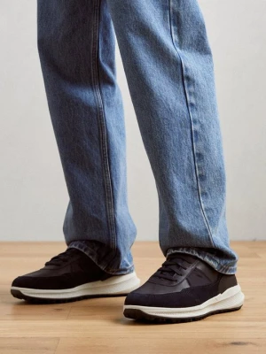 Sneakersy niskie Geox granatowy