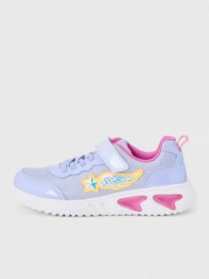 Sneakersy niskie Geox liliowy