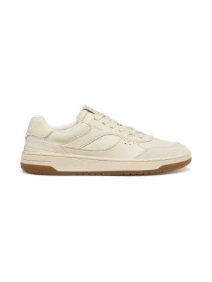 Sneakersy niskie Geox mleczny