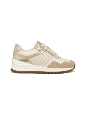 Sneakersy niskie Geox mleczny