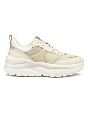 Sneakersy niskie Geox mleczny