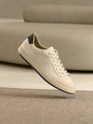 Sneakersy niskie Geox mleczny