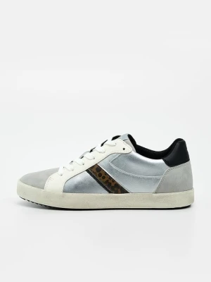 Sneakersy niskie Geox srebrny