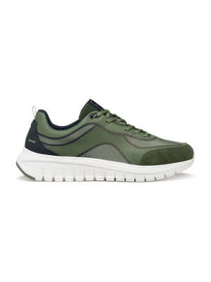 Sneakersy niskie Geox zielony