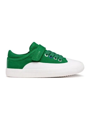 Sneakersy niskie Geox zielony