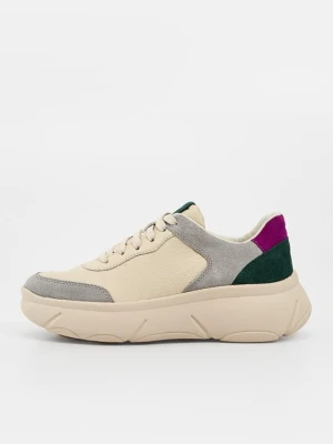 Sneakersy niskie Geox zielony