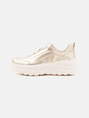 Sneakersy niskie Geox złoty