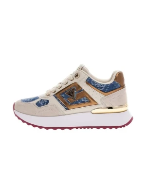 Sneakersy niskie Guess beżowy melanż