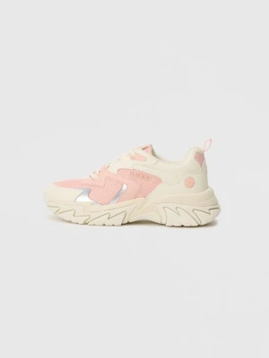 Sneakersy niskie Guess mleczny