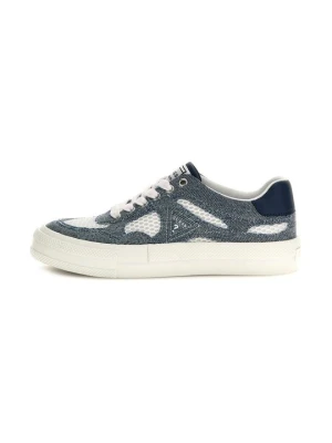 Sneakersy niskie Guess niebieski denim
