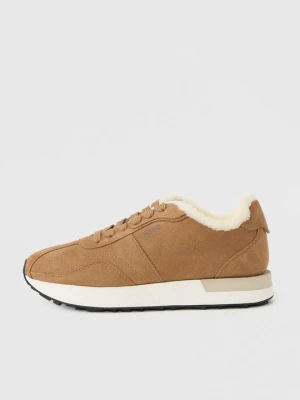 Sneakersy niskie Hugo brązowy
