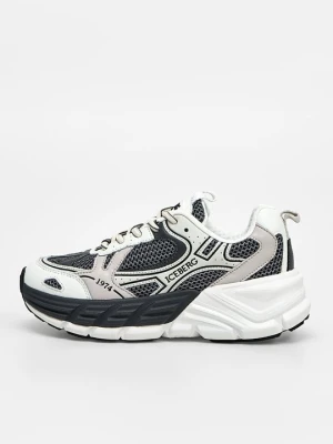 Sneakersy niskie Iceberg srebrny