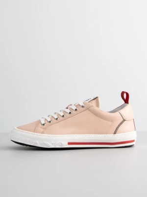 Sneakersy niskie John Galliano jasnoróżowy